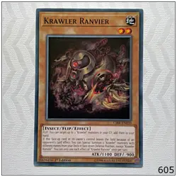 Krawler Ranvier - CIBR-EN020 - Common 1st Edition Yugioh - Image 1