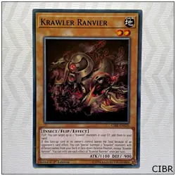 Krawler Ranvier - CIBR-EN020 - Common 1st Edition Yugioh - Image 1