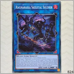 Ragnaraika Skeletal Soldier - LEDE-EN047 - Common 1st Edition Yugioh - Image 1