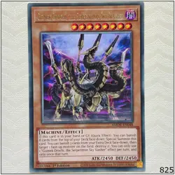 Gizmek Orochi, the Serpentron Sky Slasher - AMDE-EN048 - Rare 1st Edition Yugioh - Image 1