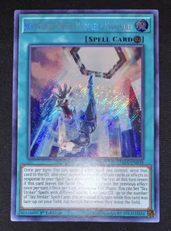 Yugioh Sky Striker Mecha Modules Multirole DASA-EN038 Secret Rare 1st NM w/Track - Image 3
