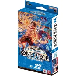 One Piece Card Game Starter Deck ST22 Blue Ace & Newgate ENGLISH SEALED w/ Promo - Image 1