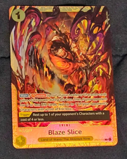 Blaze Slice OP07-116 Premium Best Selection Vol. 5 ONE PIECE TCG NM English - Image 1