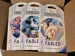 Disney Lorcana Fabled Sleeved Booster Packs (48 Packs) - Image 1