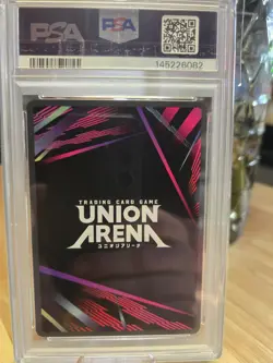 PSA 10 Union Arena: Rurouni Kenshin - Aoshi Shinomori (018) Signature (SR**) - Image 2
