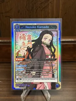 Union Arena Demon Slayer Vol 2 Nezuko Kamado UEX05BT/KMY-3-021 Super Rare SR NM - Image 1