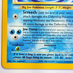 Croconaw 31/111 Pokemon TCG Neo Genesis NM Vintage 2000 Card - Image 5