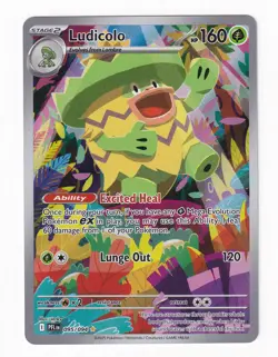 Ludicolo 95/94 - Phantasmal Flames - NM Secret Rare - Pokemon TCG Card - Image 1