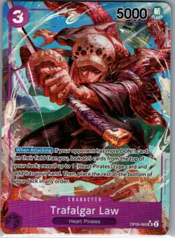 Trafalgar Law (Alt Art) OP05-069 English Awakening New Era - One Piece Card - NM - Image 1