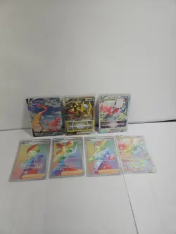 Lost Origin Pokemon Card Lot: Giratina Vstar,Rainbows & More - Image 1