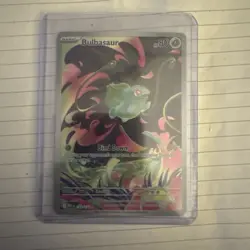 Pokemon TCG Bulbasaur Card 133/132 IR Mega Evolutions Near Mint Condition - Image 1