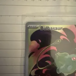Pokemon TCG Bulbasaur Card 133/132 IR Mega Evolutions Near Mint Condition - Image 5