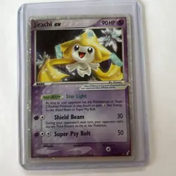 Pokemon Jirachi EX Crystal Guardians Holo Card 94/100 - Image 1