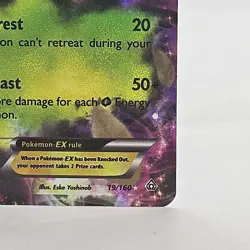 Pokemon TCG Trevenant EX Primal Clash 19/160 Holo Holo Rare Card LP+ - Image 5