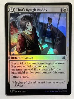 That's Rough Buddy Avatar: The Last Airbender: Eternal-Legal Foil - Image 1