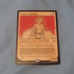 Delina, Wild Mage 317 MTG Adventures in the Forgotten Realms Showcase - Image 1