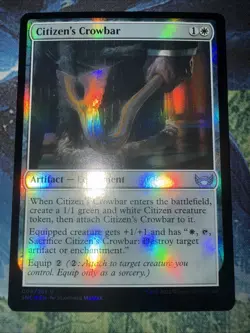 Citizen's Crowbar Streets of New Capenna Foil - Image 1