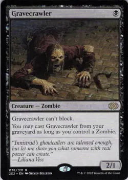 Gravecrawler - Double Masters 2022 - 78 NM - Image 1