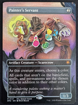 MTG Normal Painter's Servant (Borderless) Special Guests 147 NM - Image 1