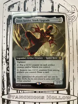 MTG Iron Spider, Stark Upgrade (Extended Art) - Marvel's Spider-Man (SPM) - Image 1