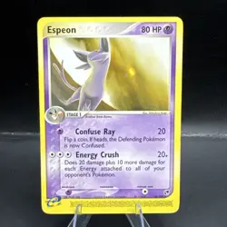 Pokemon Espeon 16/100 Non-Holo Rare Card EX Sandstorm Set 2003 LP/MP - Image 1