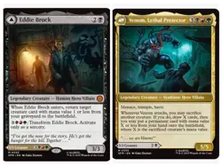 Eddie Brock Venom (DFC) | MTG Marvel SPM | Symbiote Hero Villain EDH | Mythic - Image 1