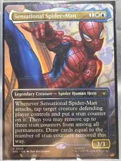 Sensational Spider-Man 0025 Marvel's Spider-Man Regular Magic The Gathering - Image 2