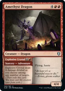 Amethyst Dragon 160 Commander Legends: Battle for Baldur's Gate * - Image 1
