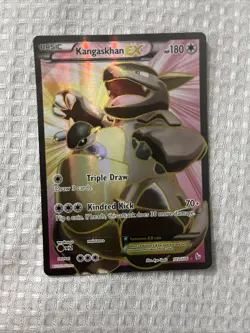 Kangaskhan EX Pokemon Card Triple Draw Kindred Kick - Image 1