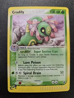 Pokemon EX Sandstorm Cradily Holo Rare 3/100 NEAR MINT - Image 1