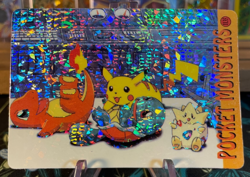 Togepi Charmander 1135- Vintage Vending Sticker! Pokemon Read Description - Image 1