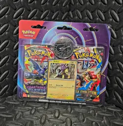 Pokemon TCG Two Pack Blister With Raikou Promo Phantasmal & Mega ev mint - Image 1
