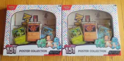 2x Pokemon TCG Scarlet & Violet 151 Poster Collection Box New Factory Sealed - Image 1
