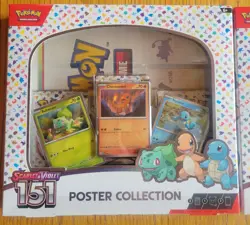 2x Pokemon TCG Scarlet & Violet 151 Poster Collection Box New Factory Sealed - Image 2