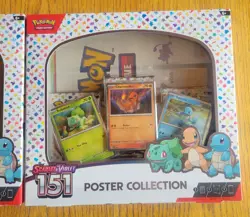 2x Pokemon TCG Scarlet & Violet 151 Poster Collection Box New Factory Sealed - Image 3