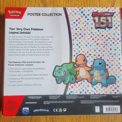 2x Pokemon TCG Scarlet & Violet 151 Poster Collection Box New Factory Sealed - Image 5