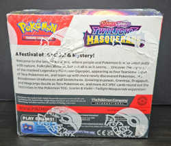 Pokemon Scarlet & Violet Twilight Masquerade Booster Box - Sealed *Ripped Top - Image 2