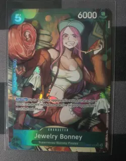Jewelry Bonney OP07-026 Parallel SR 500 Years Into The Future One Piece Card - Image 1