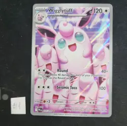 Pokemon TCG Wigglytuff 105/094 Me02: Phantasmal Flames Holo Illustration Rare NM - Image 2