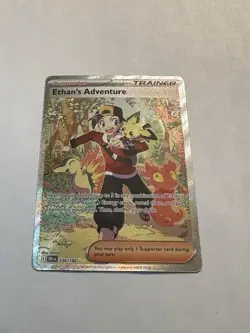 Pokemon Ethan's Adventure 236/182 Destined Rivals Full Art Holo - Image 2