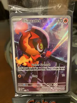 Charcadet 022 Me: Mega Evolution Promo Holo Pokemon TCG (SEALED) - Image 1