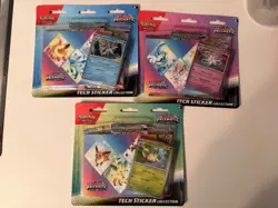 Pokemon TCG Prismatic Evolutions Tech Sticker Collection Set Lot Of 3 Sealed New - Image 1