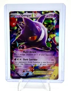 Gengar EX 34/119, HP 170, Holo Regular Size Promo Pokemon Card, FULL ART - Image 1