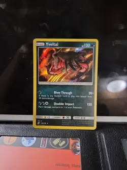 Pokemon TCG Yveltal 139/236 Holo Rare SM Unified Minds NM - Image 1