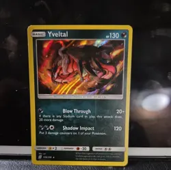 Pokemon TCG Yveltal 139/236 Holo Rare SM Unified Minds NM - Image 2
