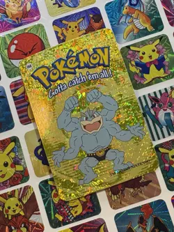 Pokemon 151 Vintage Pocket Monsters Vending HOLO Prism Sticker 2000 Nintendo - Image 1