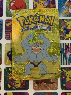 Pokemon 151 Vintage Pocket Monsters Vending HOLO Prism Sticker 2000 Nintendo - Image 2