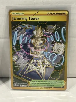 Jamming Tower 243/182 Sv10: Destined Rivals Holo Pokemon TCG - NM - Image 1