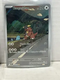 Kangaskhan 204/182 Scarlet Violet Pokemon TCG Destined Rivals Illustration MINT - Image 1