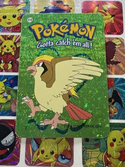 Pokemon 151 Vintage Pocket Monsters Vending HOLO Prism Sticker 2000 Nintendo - Image 4